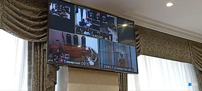 Защита исполнителя просила суд смягчить наказание и освободить подзащитного | Источник: Дарья Воробьева / NN.RU