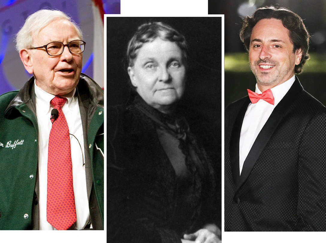 Уоррен Баффит, Генриетта Грин, Сергей Брин | marieclaire.ru