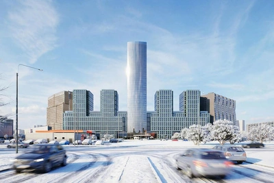 Бизнес-центры высотой 75 метров построят на площади Конституции