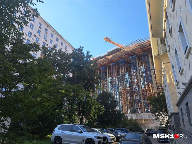 Самые нижние квартиры в ЖК будут на уровне 12 этажа обычного дома | Источник: Арина Майорова / MSK1.RU