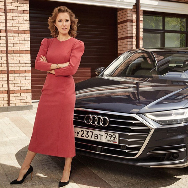 Audi разорвала контракт с Ксенией Собчак из-за ее расистских высказываний