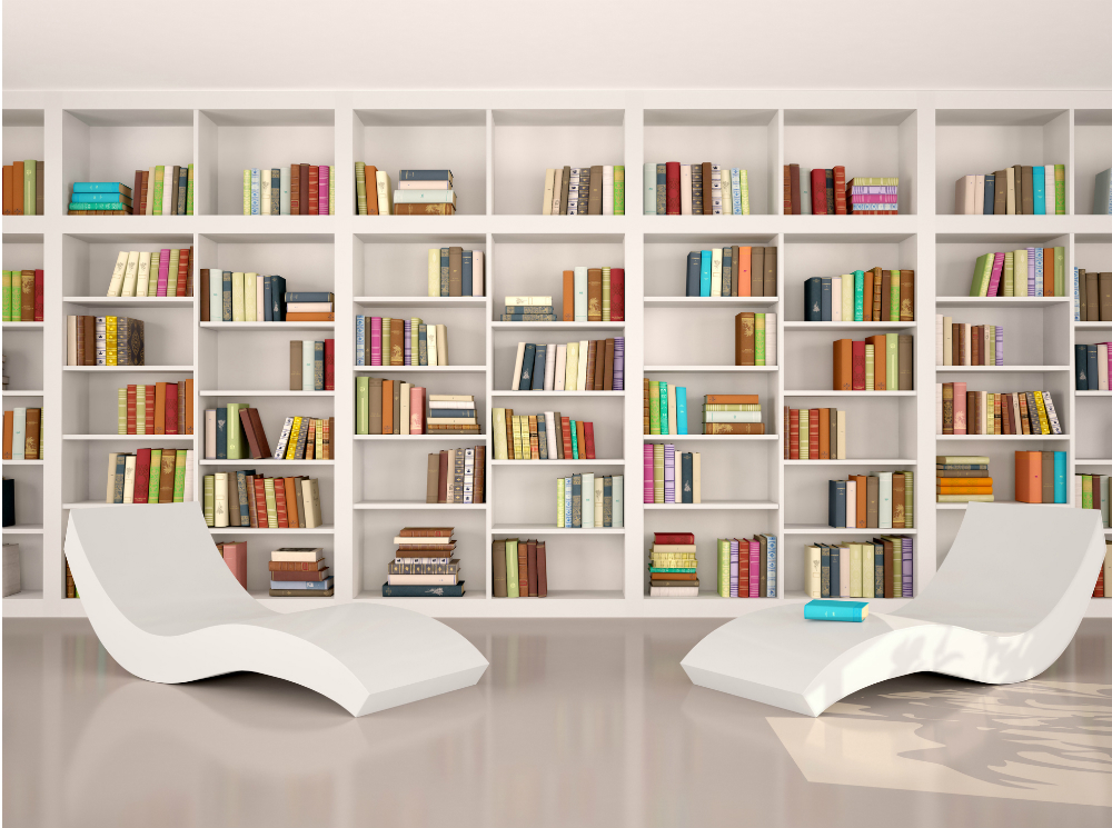 Здесь живут книги: как красиво оформить домашнюю библиотеку | marieclaire.ru