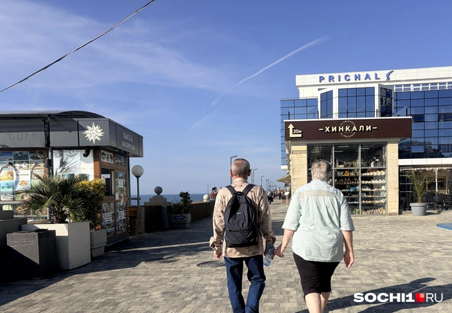 Пенсионерам тоже хорошо в Сочи, главное&nbsp;— жить не на пенсию | Источник: Анна Грицевич / SOCHI1.RU