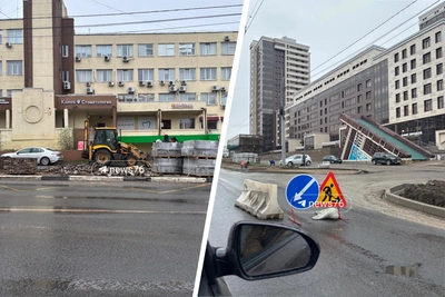 Большая пробка образовалась на Московском проспекте в Ярославле