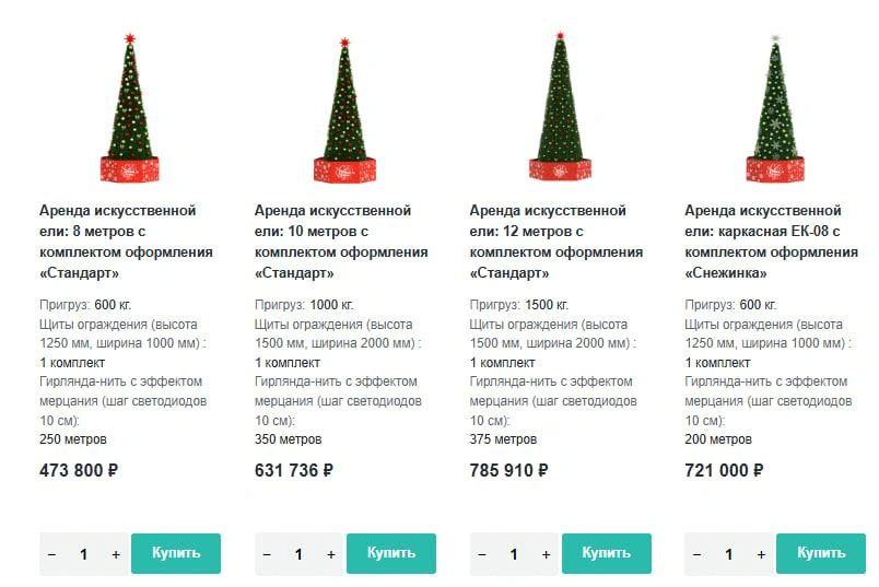 Несколько таких елок установят в центре Москвы | Источник: ruelka.ru
