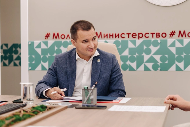 Садыков является министром по делам молодежи РТ с 2023 года | Источник: Министерство по делам молодежи Республики Татарстан