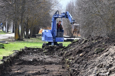 В Сасове идёт благоустройство выбранных жителями территорий