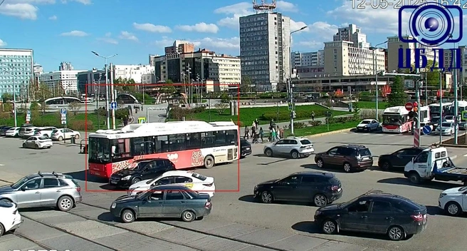 Судя по всему ДТП произошло с автобусом | Источник: Дорожная обстановка Перми и края / Telegram