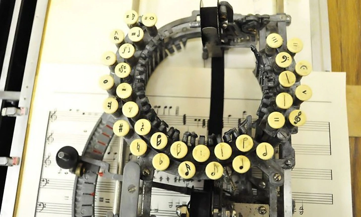 The Keaton Music Typewriter