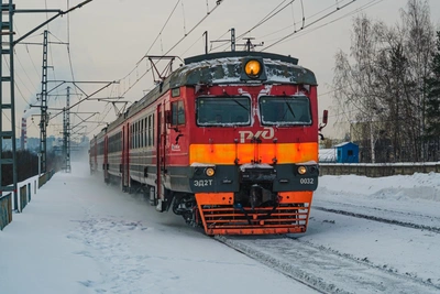Грузовой поезд задержал две электрички в Перми