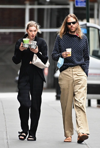 Эльза Хоск и Том Дейли в Нью-Йорке | marieclaire.ru