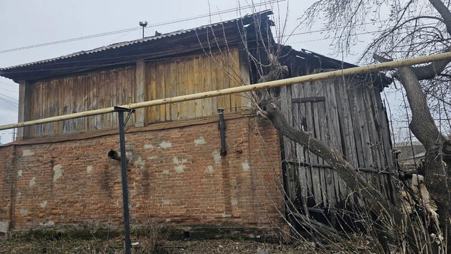 Дом на Орджоникидзе, 45 находится в ветхом состоянии | Источник: Дарья Никитченко / 45.RU