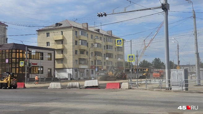 Но дорога пока закрыта | Источник: Дарья Никитченко / 45.RU