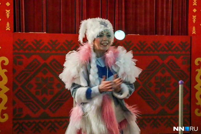 На площадке работают аниматоры | Источник: Наталья Бурухина / NN.RU