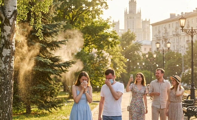 Ученый рассказал, какие деревья и травы сейчас «пылят» | Источник: Серафима Пантыкина / Городские медиа