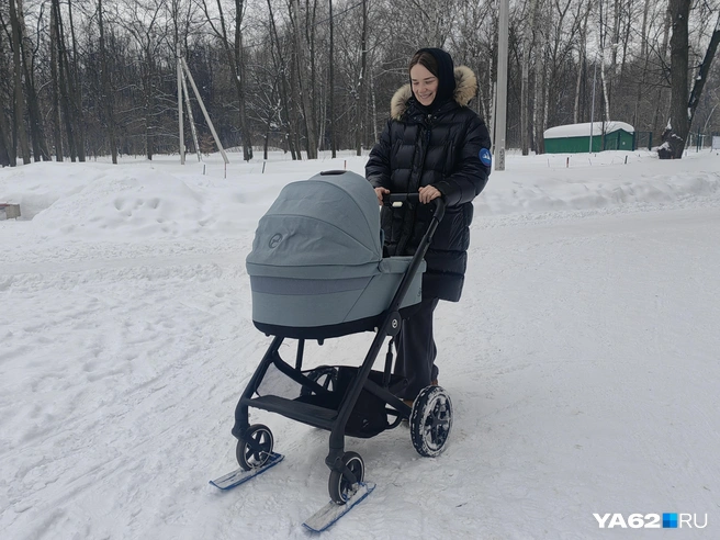 Галине хотелось бы, чтобы в парке была комната «Мать и дитя» | Источник: Кристина Мельникова / YA62.RU