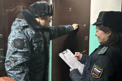 Мать в Марий Эл укрылась в кроватке от приставов