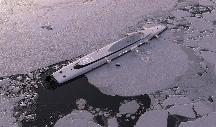 Как выглядит подводная яхта от Migaloo — самое дорогое частное судно в мире
