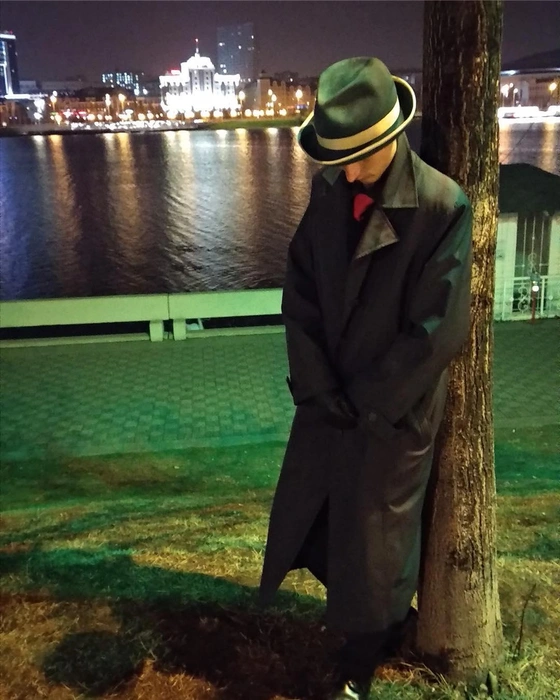 Ему нравилось находится в образе | Источник: Саша Белый Казань / Instagram (деятельность запрещена на территории РФ)