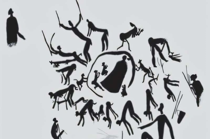 Наскальные рисунки народа сан: исследование танцевальных сцен в Южной Африке