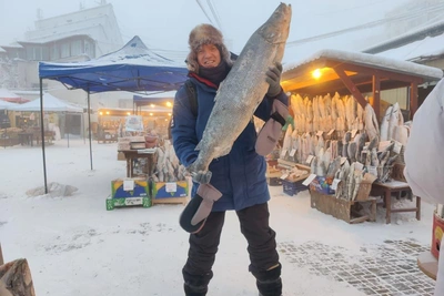 Стас Натанзон посетил Якутск и Крестьянский рынок