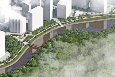 Новый пешеходный мост через Исеть свяжет набережную с парком