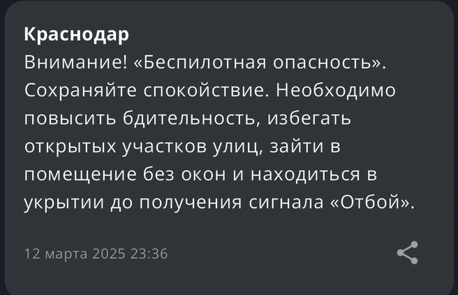 Жителей попросили сохранять спокойствие | Источник: Приложение МЧС