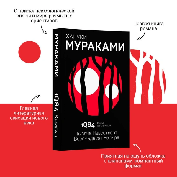 Харуки Мураками «1Q84. Тысяча Невестьсот Восемьдесят Четыре»