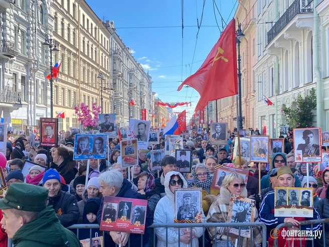 Петербург празднует 9 Мая. Онлайн-трансляция | Источник: Сергей Михайличенко / «Фонтанка.ру»