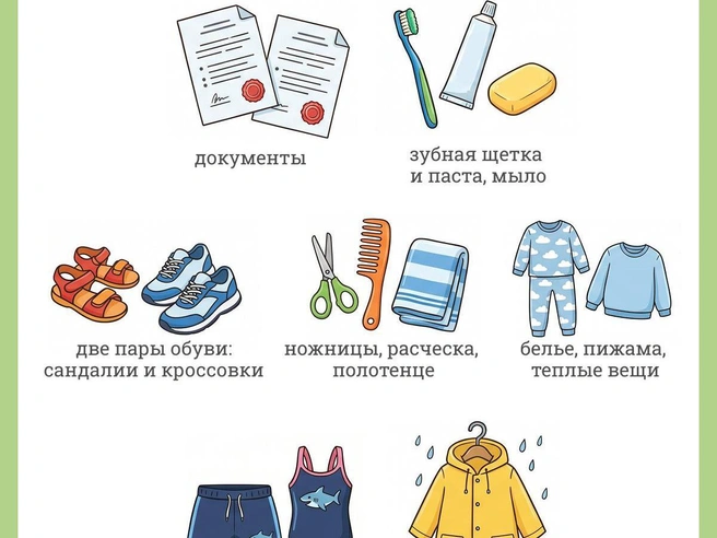 Стоит подготовить одежду и обувь как для теплой, так и для прохладной погоды. | Источник: Юрий Орлов / Городские медиа