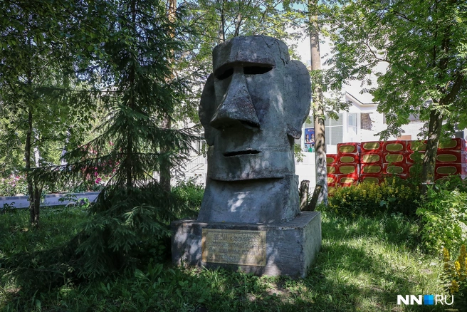 Одна из первых масштабных работ студентов | Источник: Наталья Бурухина / NN.RU