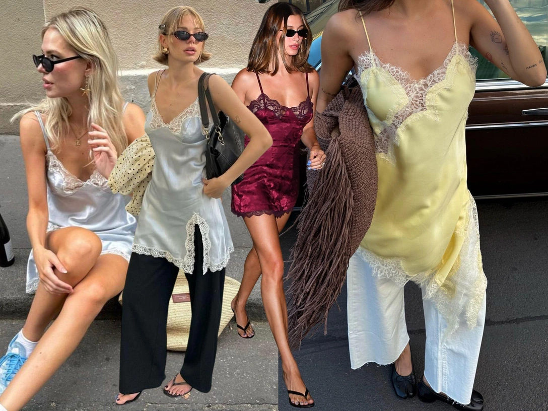 Самое чувственное платье лета: 6 способов носить комбинацию | marieclaire.ru