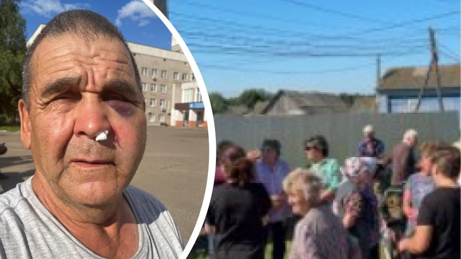В башкирском Саузбаше переполох из-за земель фермера, у которого мама — глава сельсовета. Дошло до драки