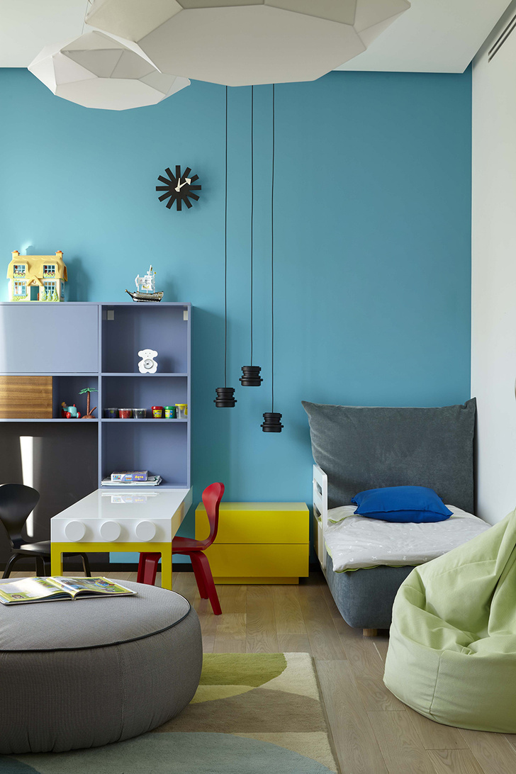 Детская комната для подростка в тематике Лондона
