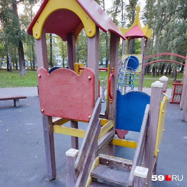 Так горки выглядели 5 августа | Источник: Читатель 59.RU