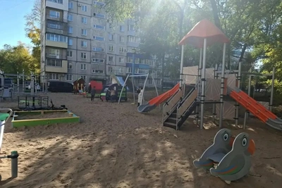Ремонт пяти дворов в Комсомольске-на-Амуре на финише
