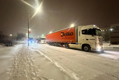 Volgograd Region Bans Truck and Car Traffic Over Snowfall