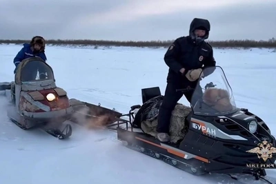 Участковый спас в якутском лесу троих детей при -45°