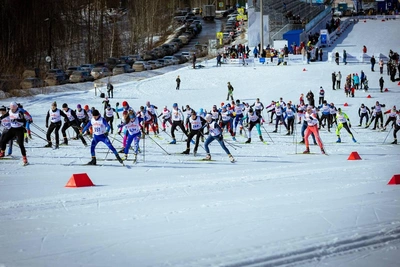 Лыжный марафон имени Галины Кулаковой в Ижевске