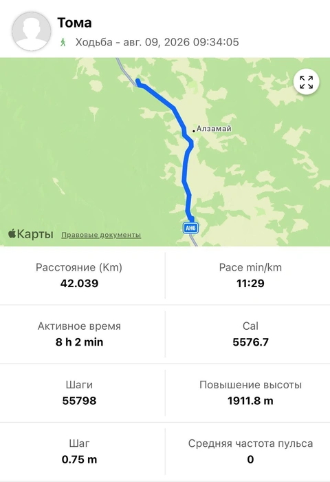 Источник: Пешком через Россию | Москва -> Владивосток / T.me