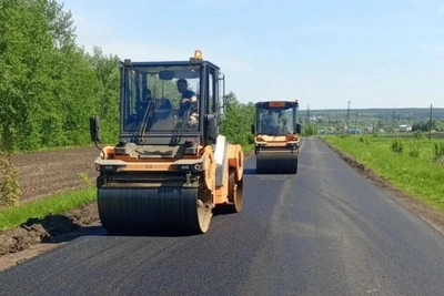Ремонт дороги Кувак-Никольское – Серго-Поливаново продолжается