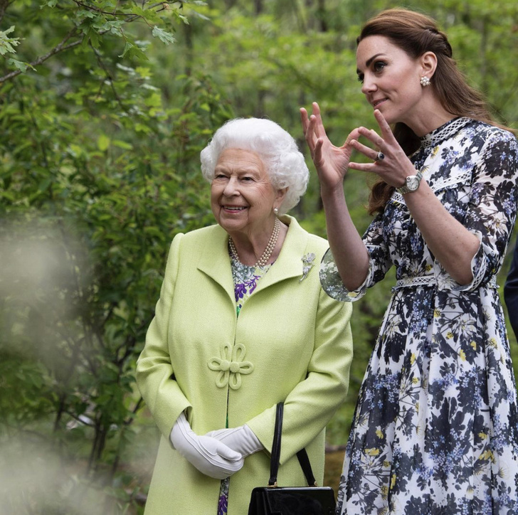 Королева Елизавета II поздравила Кейт Миддлтон с днем рождения трогательными фото