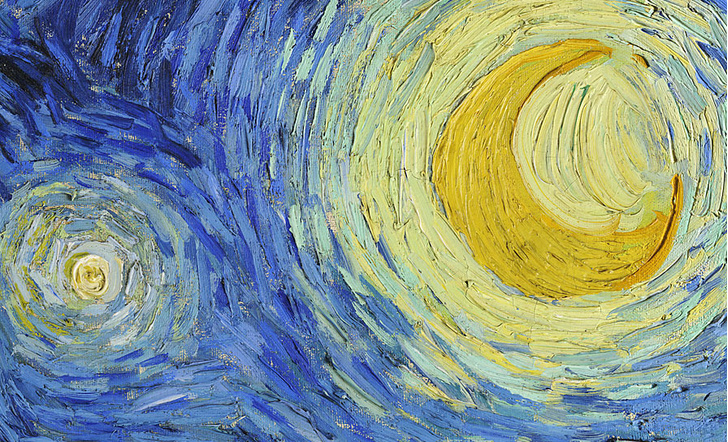 Пункт назначения: 9 важных деталей картины «Звездная ночь» Винсента Ван Гога  | Вокруг Света