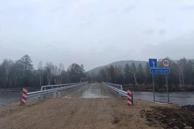 В Забайкалье отремонтировали мост через Блудную после жалобы