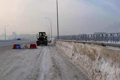 Нарушения при чистке четвертого моста через Обь в Новосибирске