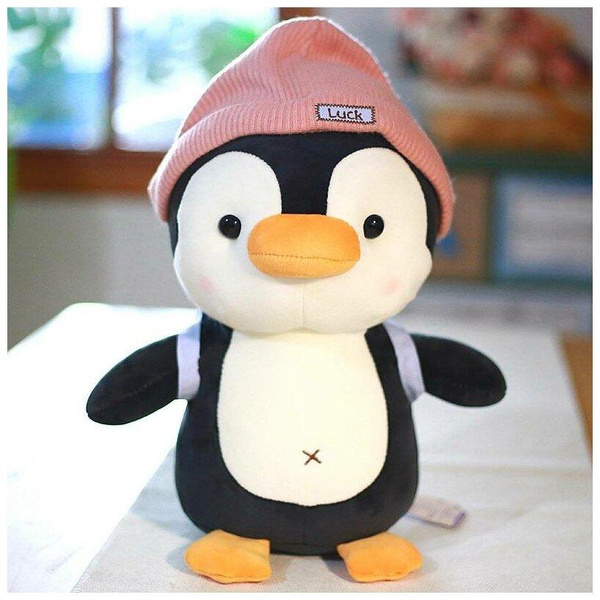 Мягкая плюшевая игрушка пингвин