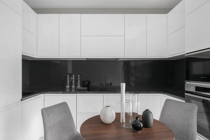 Все оттенки серого: минималистичная квартира 91 м² (фото 4)