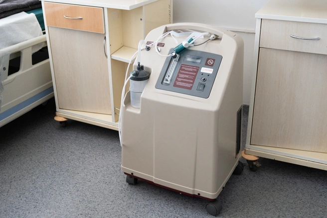 Кислородный концентратор в ГБ № 20 | Источник: Евгений Вдовин / 161.RU