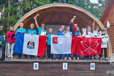 Команда кадетов из Новгородской области – вторая в пожарной эстафете