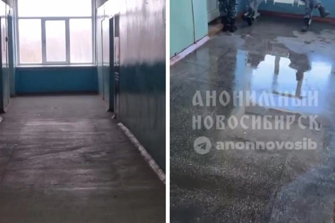 Факт протечки потолка действительно был | Источник: Предоставлено НГС, «Анонимный Новосибирск» / Telegram